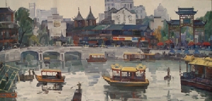картина Великий Китайский фестиваль на реке