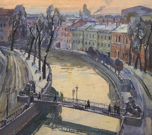 картина Санкт-Петербург, канал Грибоедова