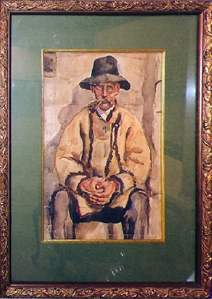picture Portrait of a man with a book